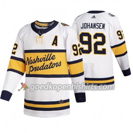 Nashville Predators Ryan Johansen 92 Adidas 2020 Winter Classic Authentic Shirt - Mannen